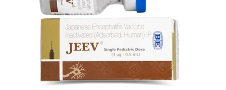 Japanese Encephalitis Inactivated Jeev Vaccine vial, offered by Rizochem Pharmaceuticals.