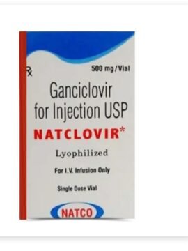 Natclovir- Ganciclovir 500mg Injection by Rizochem Pharmaceuticals