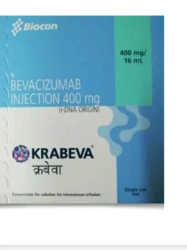 Bevacizumab Injection 400mg Krabeva by Rizochem Pharmaceuticals