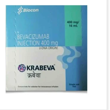 Bevacizumab Injection 400mg Krabeva by Rizochem Pharmaceuticals