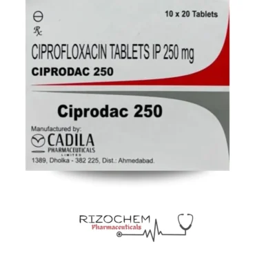 Ciprofloxacin 250mg by Rizochem Pharmaceuticals