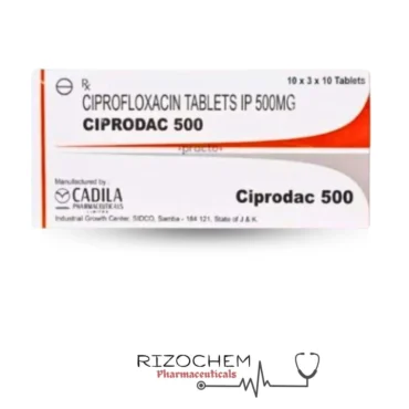 Ciprofloxacin 500mg by Rizochem Pharmaceuticals