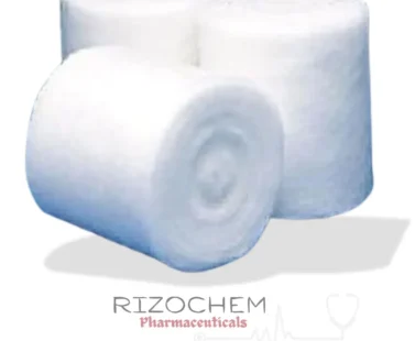 High-quality absorbent cotton wool for medical and personal use, ideal for wound care and hygiene.