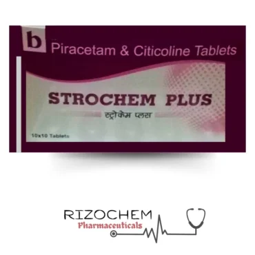 Strochem Plus - Piracetam 800mg and Citicoline 500mg Tablet by Rizochem Pharmaceuticals Wholesaler & Exporter