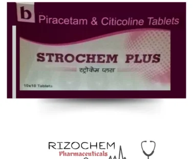 Strochem Plus - Piracetam 800mg and Citicoline 500mg Tablet by Rizochem Pharmaceuticals Wholesaler & Exporter