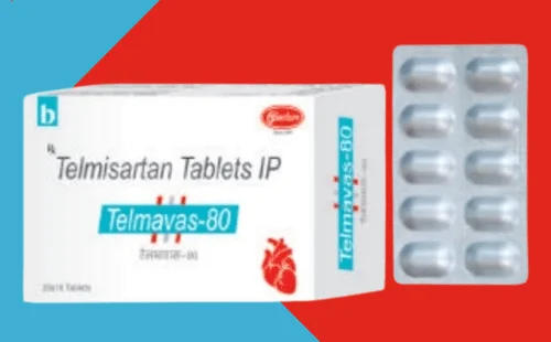 Telmisartan IP 80Mg TELMAVAS