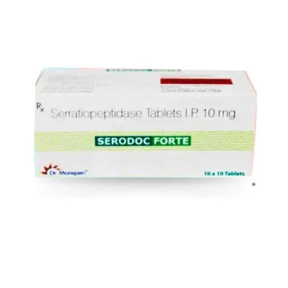 Serratiopeptidose 10mg Serodoc Forte -Rizochem Pharmacuticals