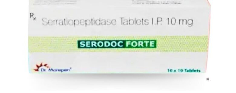 Serratiopeptidose 10mg Serodoc Forte by rizochem pharmaceuticals