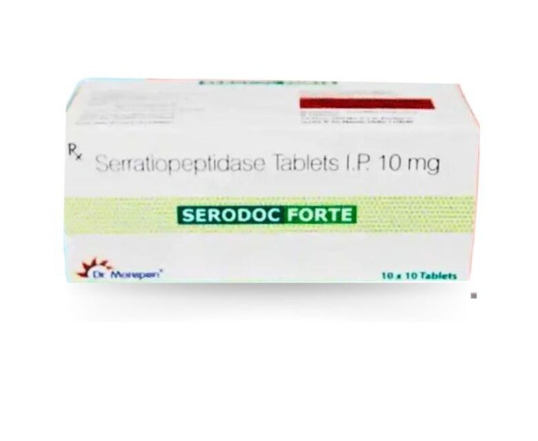 Serratiopeptidose 10mg Serodoc Forte by rizochem pharmaceuticals