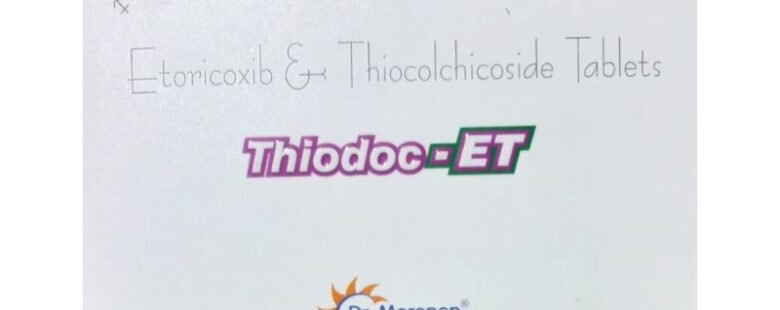 Thiocolchicosid Etoricoxib, THIODOC ET by rizochem pharmaceuticals