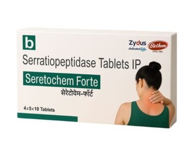 Serratiopeptidase 10 mg SERET by Rizochem pharma