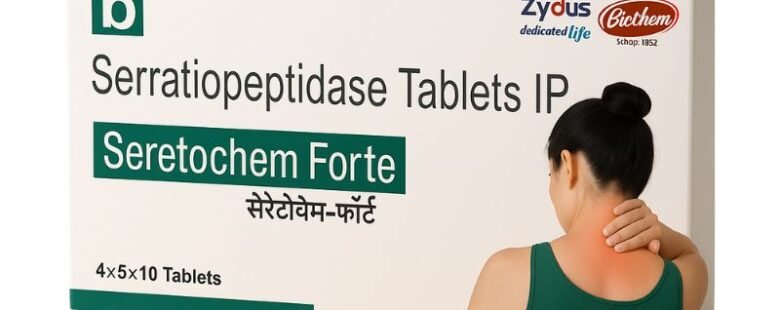 Serratiopeptidase 10 mg SERET by Rizochem pharma