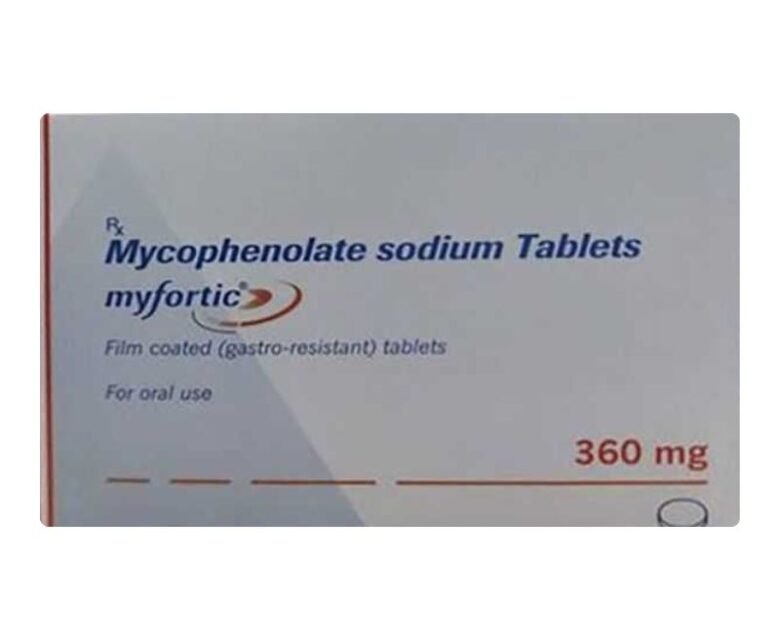 Mycophenoate Sodium Tablets 360mg by Rizochem pharmaceuticals