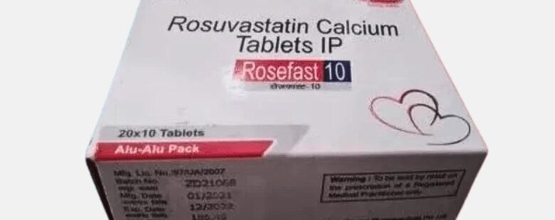 Rosuvastatin 10mg Rosefast 10 Tablet