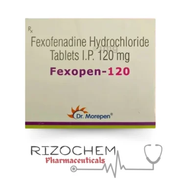 Fexofenadine 120mg FEXOPEN 120 Tablet - Quality Medication from Rizochem Pharmaceuticals.