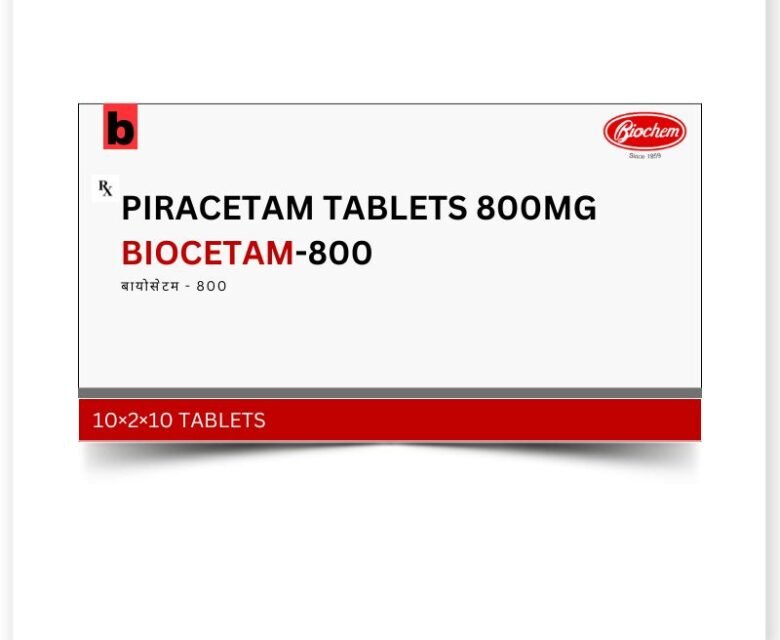 Biocetam Piracetam Tablets 800mg BY Rizochem Pharmaceuticals