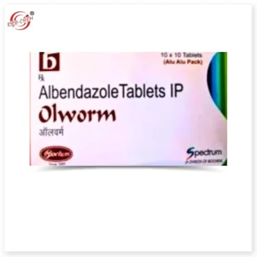 Albendazole IP 400mg Tablet by Rizochem Pharmaceuticals