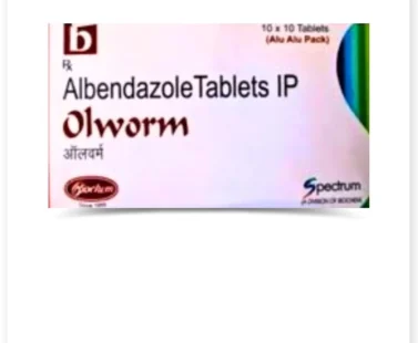 Albendazole IP 400mg Tablet by Rizochem Pharmaceuticals