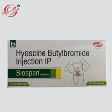 Hyoscine Butylbromide 10mg Biospan, a medication used for [Specify the medical condition or purpose.