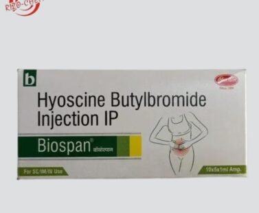 Hyoscine Butylbromide 10mg Biospan, a medication used for [Specify the medical condition or purpose.