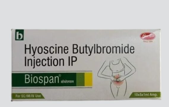 Hyoscine Butylbromide 10mg Biospan, a medication used for [Specify the medical condition or purpose.