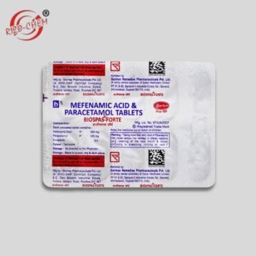 Mefenamic Acid Pcm Biospas Forte Tablets