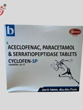 Aceclofenac Pcm Serratiopeptidase Cyclofen SP Tablet