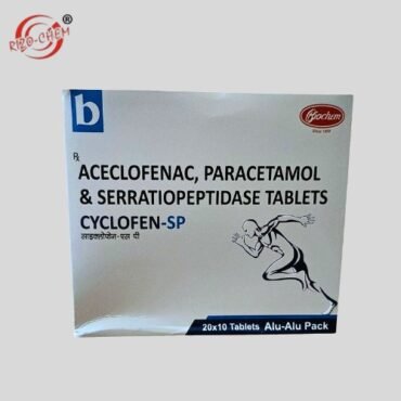 Aceclofenac Pcm Serratiopeptidase Cyclofen SP Tablet