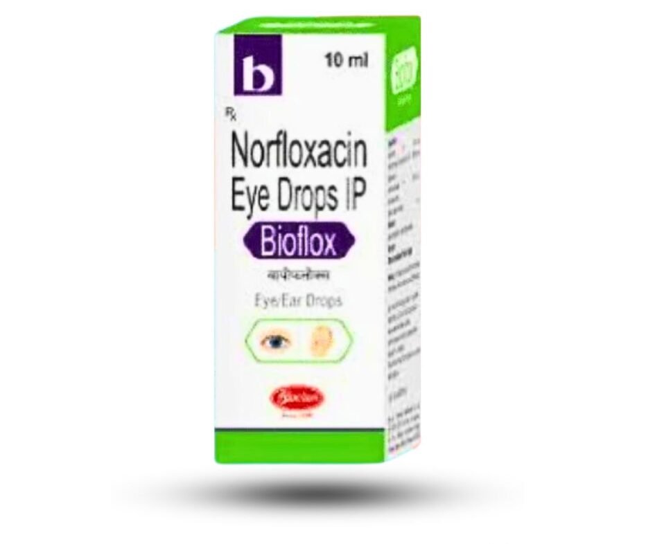 Packaging of Norfloxacin Eye/Ear Drops - Effective Antibiotic Treatment for Eye and Ear Infections