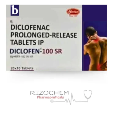 Diclofenac Sodium DICLOFEN 100SR Tablets - Pain Relief Medication