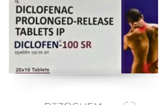 Diclofenac Sodium DICLOFEN 100SR Tablets - Pain Relief Medication