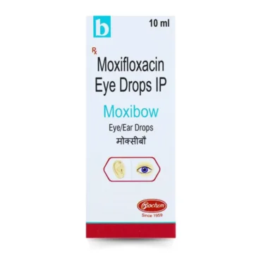 Moxibow E/E Drops Moxifloxacin antibiotic eye/ear drops