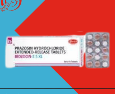 Prazosin Hydrochloride BIOZOCIN 2.5 XL