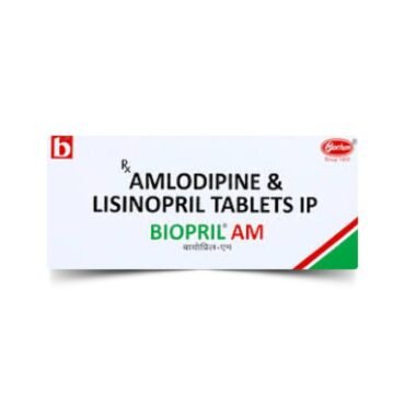 Lisinopril 5mg and Amlodipin 5mg BIOPRIL AM by Rizochem Pharmaceuticals
