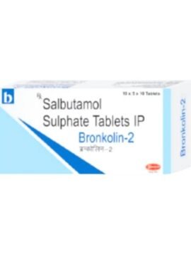Salbutamol IP 2Mg BRONKOLIN by rizochem pharmaceuticals