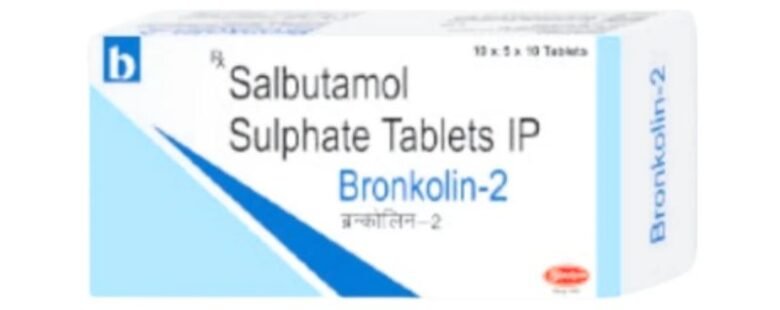 Salbutamol IP 2Mg BRONKOLIN by rizochem pharmaceuticals