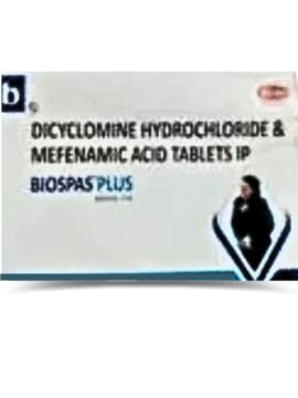 Dicyclomine Hcl Mefenamic Biospas Plus by Rizochem pharmaceuticals