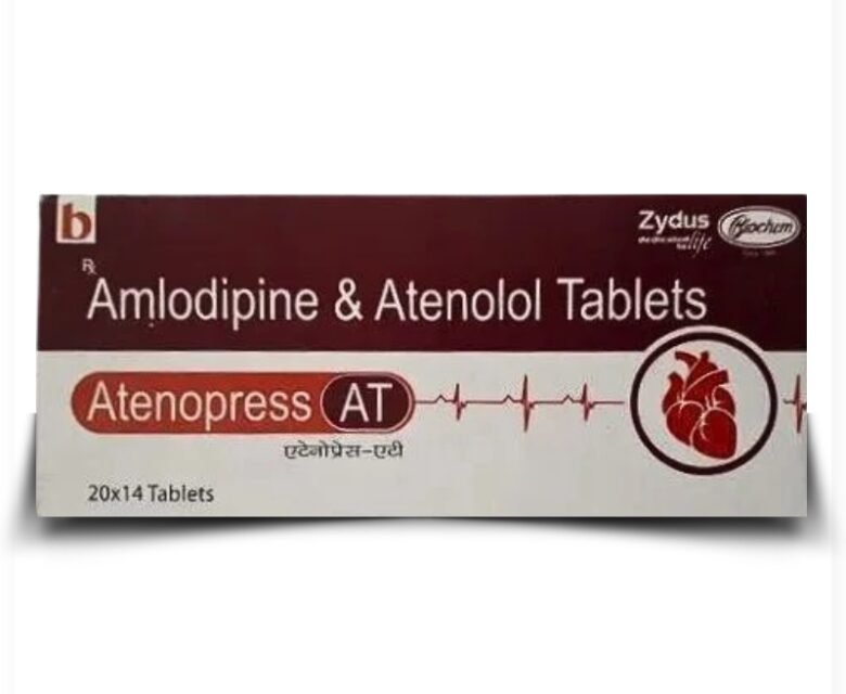 Amlodipine Atenolol Atenopress AT Tablet by Rizochem Pharmaceutical