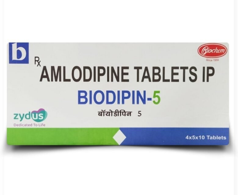 Amlodipine IP BIODIPIN 5 by Rizochem Pharmaceutical