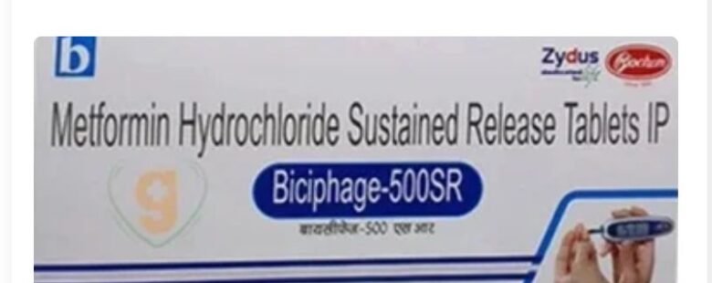 Metformin Hydrochloride BICIPHAGE 500 SR by Rizochem pharmaceuticals