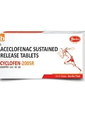 Aceclofenec 200mg Cyclofen 200 SR by Rizochem pharmaceuticals