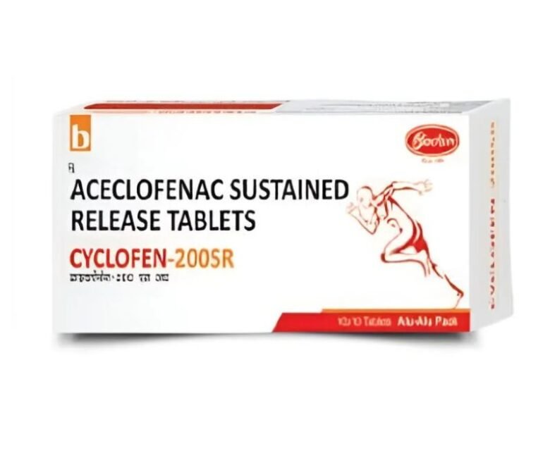 Aceclofenec 200mg Cyclofen 200 SR by Rizochem pharmaceuticals