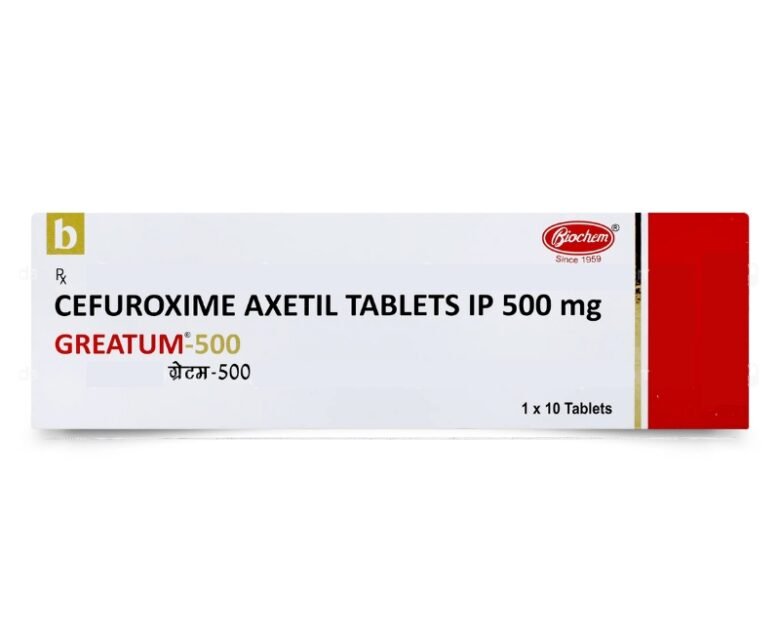 Cefuroxime Axetil 500Mg GREATUM by Rizochem Pharmaceutical