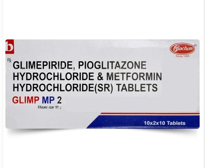 Glimepiride Metformin Pioglitazone GLIMP MP by Rizochem pharmaceuticals