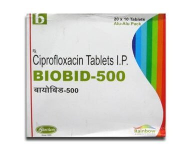 Ciprofloxacin IP BIOBID 500 by Rizochem Pharmaceutical