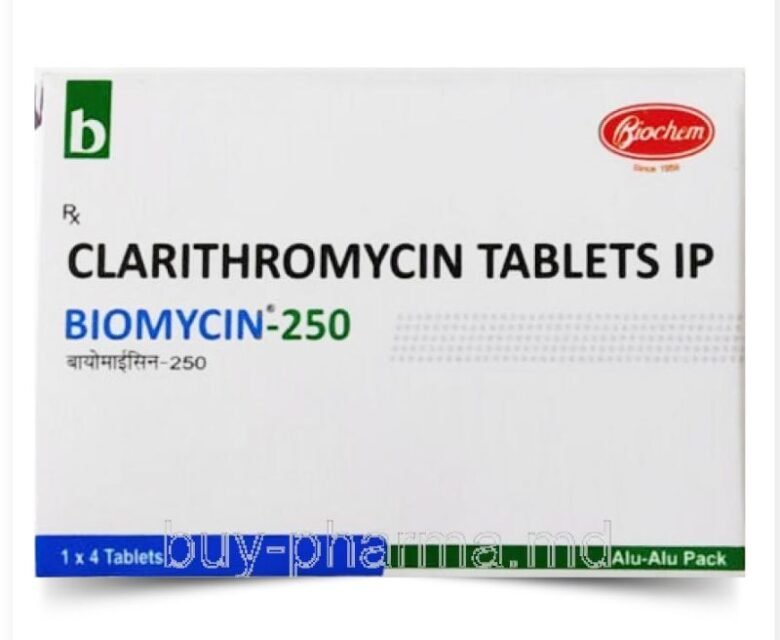 Clarithromycin IP 250Mg BIOMYCIN by Rizochem Pharmaceutical