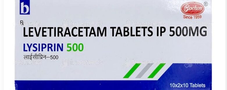 Levetiracetam IP 500 mg LYSIPRIN by Rizochem pharmaceuticals