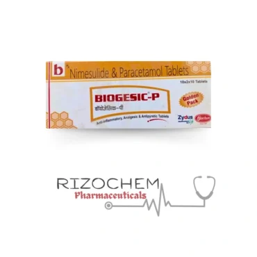 Biogesic P 100mg/325mg Tablets - Quality Pharmaceuticals from Trusted Wholesaler & Exporter.