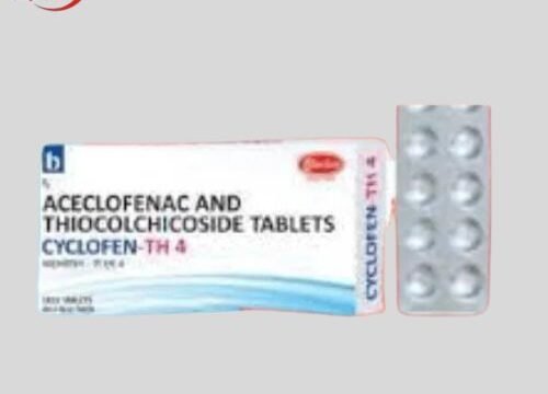 Aceclofenac Thiocolchicoside CYCLOFEN TH4