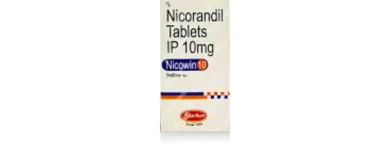 Nicorandil 10mg (20 tabs) NICOWIN 10 - Quality Medication from Rizochem Pharmaceuticals Wholesaler & Exporter.